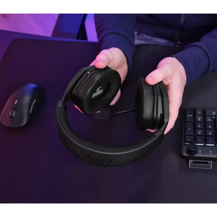 Trust GXT 492 Carus Auriculares Gaming con Micrófono Negro
